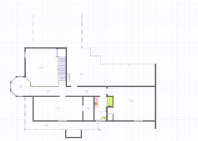 Case Custom Home Schematic Design CD 3.1 2nd Level Floor Plan